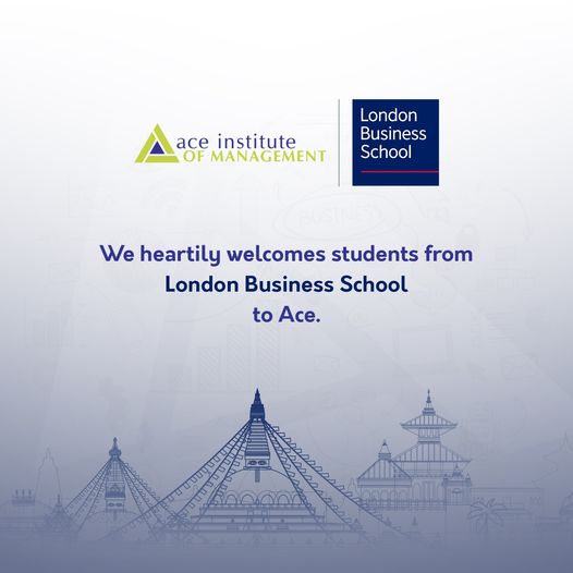 Welcome the team of Faculty and Students from London Business School to Ace.